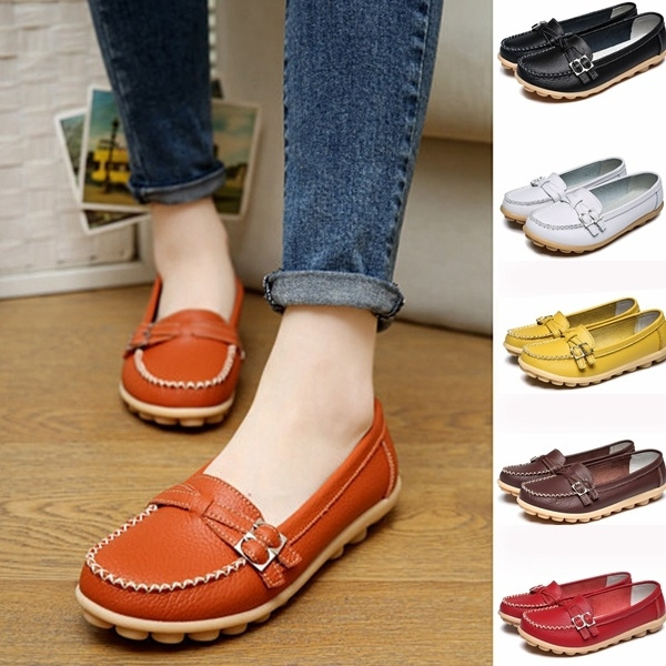 Size 35-42 Ladies Casual Loafers Shoes 
