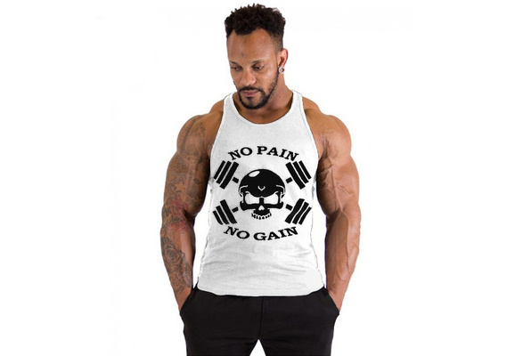 Men's Sexy Gym Vest Fitness Bodybuilding & Workout Tank Tops