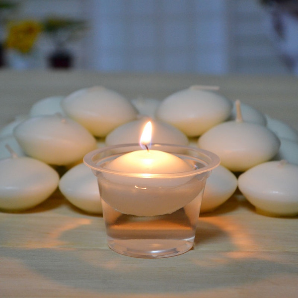 2 Inch Round Floating Candle Disc Floater Wedding Party Decoration Set Of 50 
