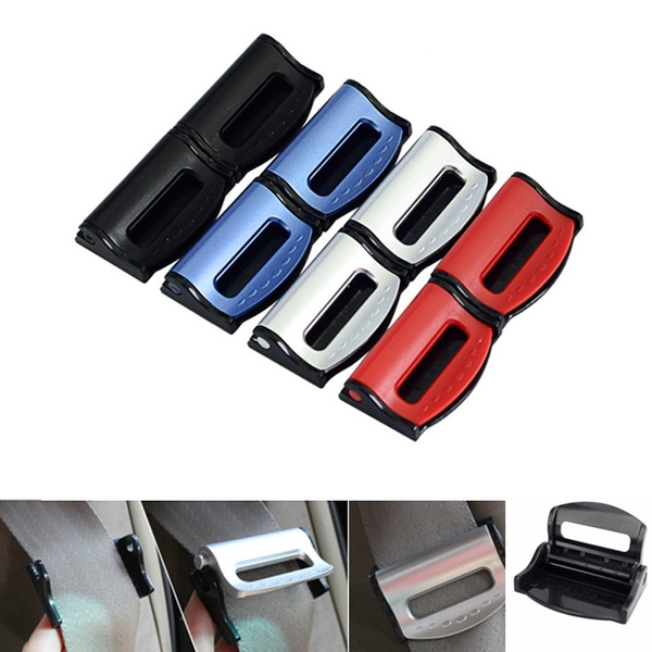 2pcs Universal Car Styling Universal Seat Belts Clips Safety Stopper Auto  Belt Car-Styling For Vehicles