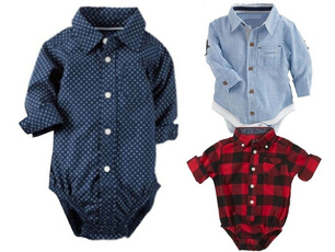Summer and Autumn Fashion Cute Baby Clothes Unisex Kids' Rompers Baby Wear
