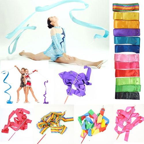 Sports Accessories 1 Pcs Rhythmic Gymnastics Ribbons 4M Child