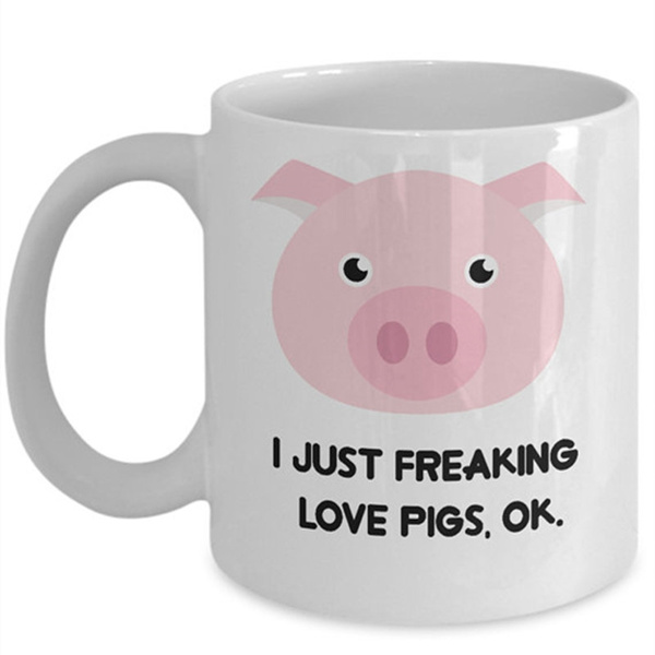 Pig-love. Love Gift Coffee Mug 