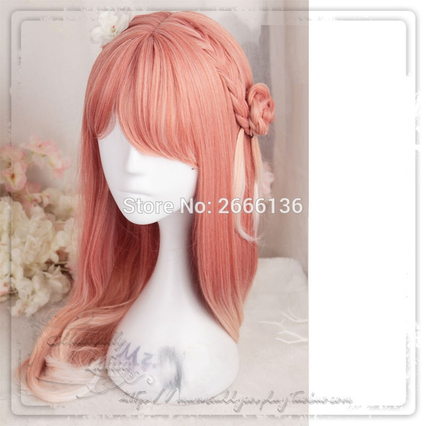 Pink 60 outlet cm wig