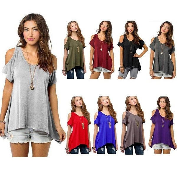 SOFIA'S CHOICE Women's Off The Shoulder Top - Smocked Long Sleeve Babydoll Blouse - View #12