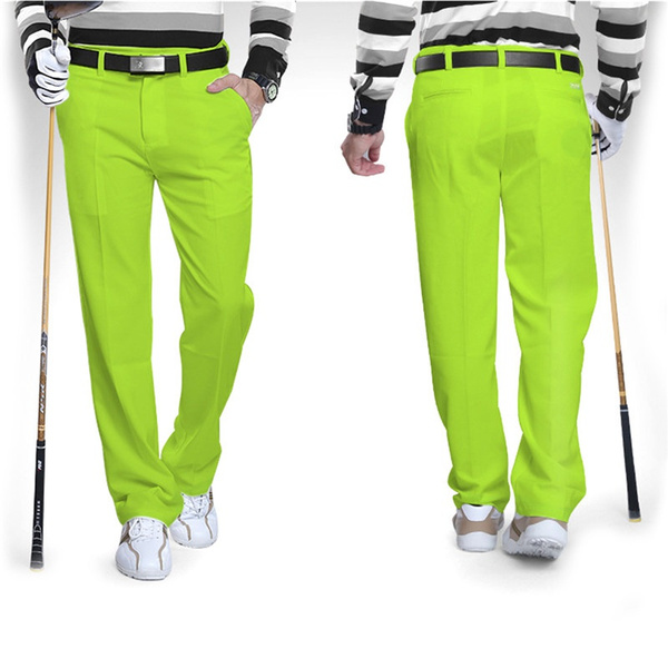 Men's Golf Trousers Quick Drying Long Comfortable Leisure Trousers with  Pockets Men's Breathable Golf Stretch Relaxed Fit Pants Lightweight Casual  Sports Pants Black 30 | PGMall