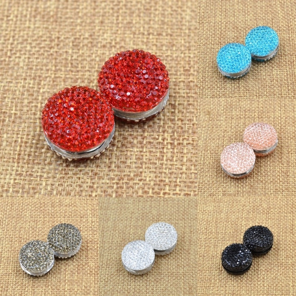 20pcs Round Magnet Buttons Magnetic Scarf Brooch Magnetic Collar Pin Brooch  Magnet Pin Magnetic Safety Scarf for Muslim Scarf
