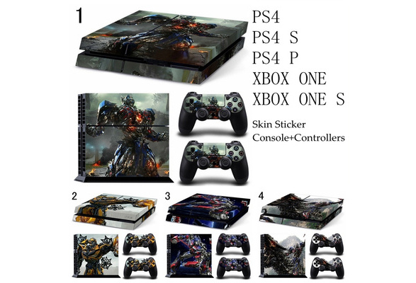 Skin PS4 Pro Adesivo - Camaro - Transformers