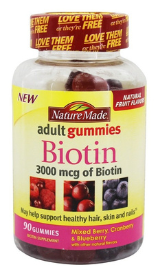 Nature, biotin, Vitamins & Supplements, berry