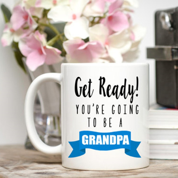 Pregnancy Announcement pregnancy revea You're Going to be a Grandpa Coffee Mug 