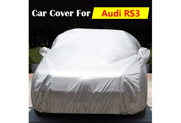 Car Cover For Audi RS3 Vehicle Outdoor Sun Shade Rain Snow Dust