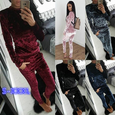 velvet, Winter, Bottom, Long Sleeve