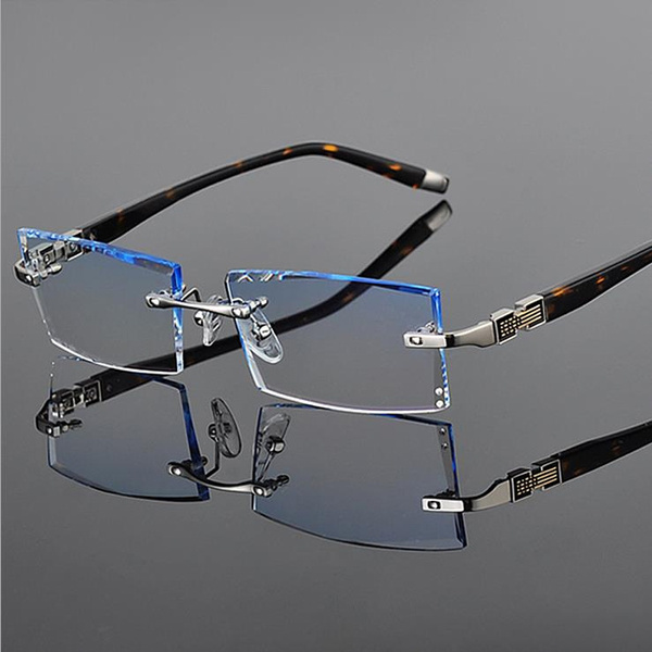 diamond eyeglass frames