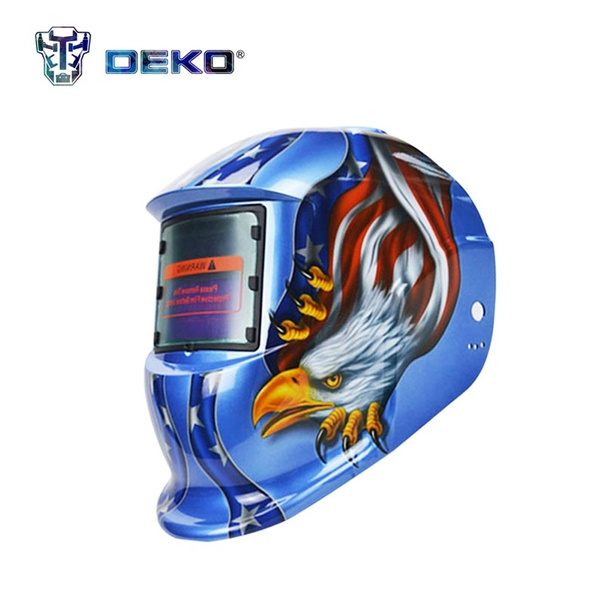 Pro Solar Auto Darkening Welding Helmet Arc Tig Mig Mask Grinding Welder  Eagle