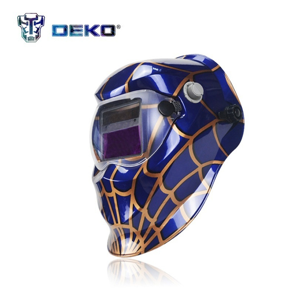DEKO® Skull Solar Auto Darkening TIG Electric Welding Mask/helmet/Welder  Cap/Welding Lens