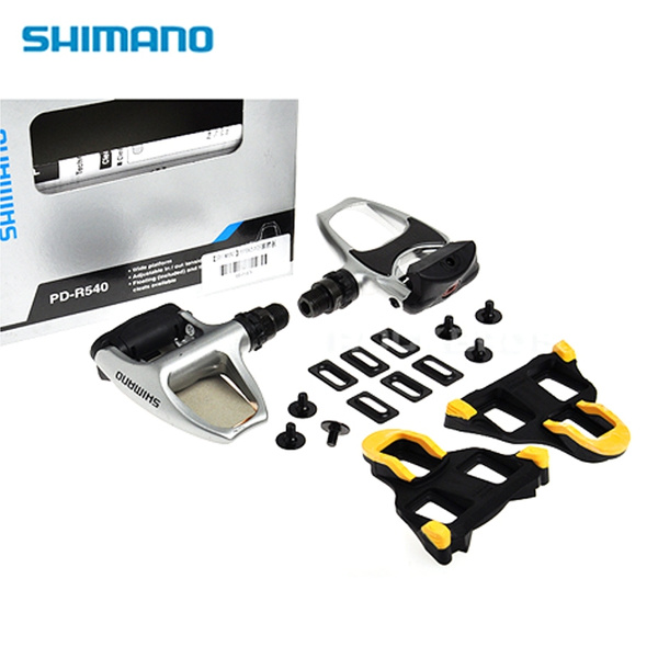 SHIMANO PD-R540 SPD-SL Pedals Road Bike With SM-SH11 Cleats
