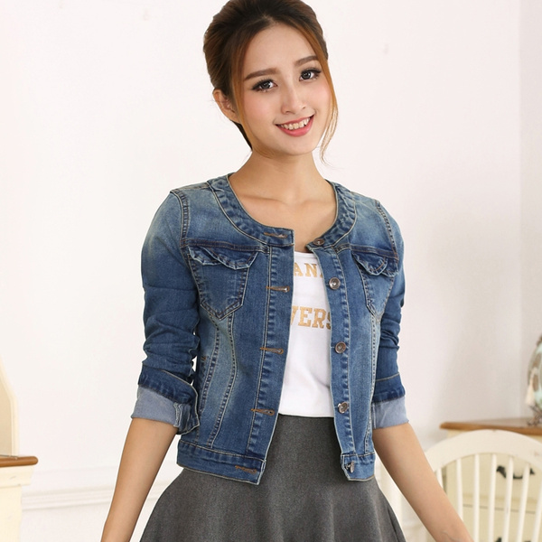 short ladies denim jacket