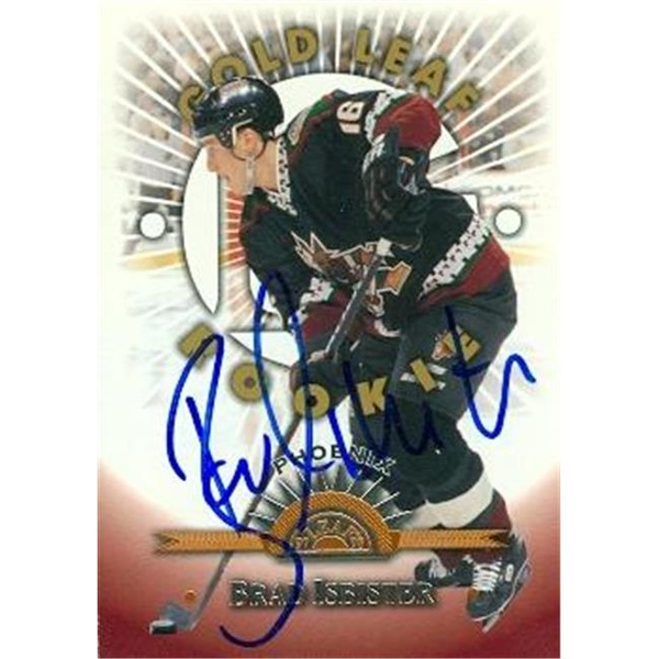 Autograph Warehouse 65689 Brad Isbister Autographed Hockey Card Phoenix