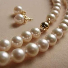 pearls, Jewelry, Earring, Necklace