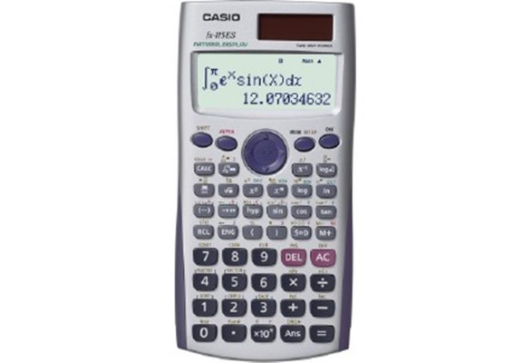 Casio FX115ESP-BK Scientific Calculator Black Display 