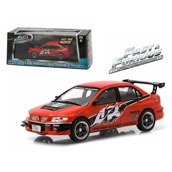 Greenlight Seans 06 Mitsubishi Lancer Evolution Ix The Fast The Furious Tokyo Drift Movie 06 1 43 Diecast Model Car Wish