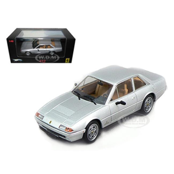 Hot Wheels N5597 Ferrari 412 Silver Limited Edition Elite 1 43 Diecast Model Car Wish