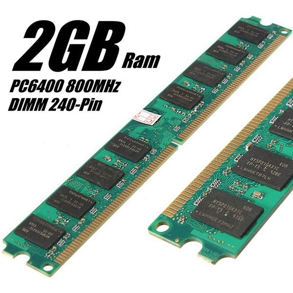 2GB DDR2 800MHZ PC2-6400 240PIN Memory RAM For AMD CPU Motherboard