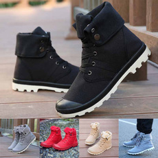 casual shoes, high, leather, Men
