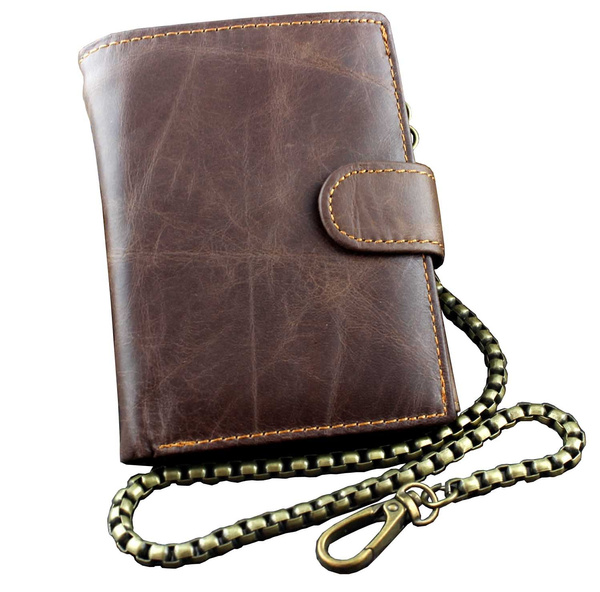 Marshal Wallet Men's Chain Biker Wallet