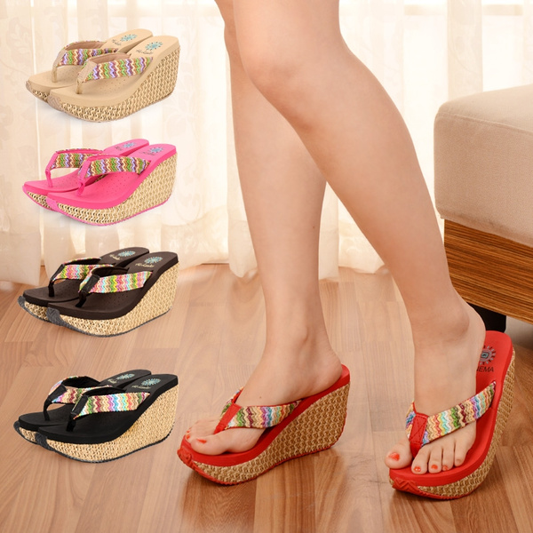 Party Wear Copper Wedge Sandals for Ladies, Women High Heel Wedge Wedding  Sandals at Rs 539/pair in Delhi