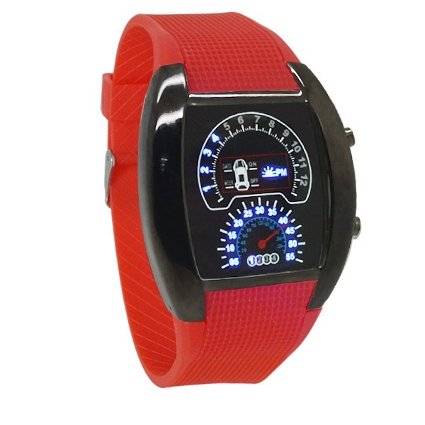 reloj led