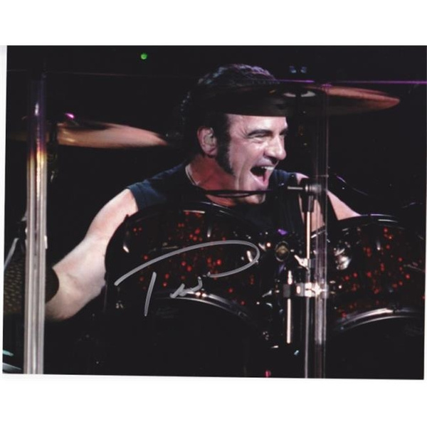 Tico Torres Autographed Bon Jovi Drummer 8x10 Concert Photo Wish