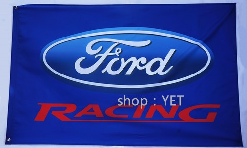 Ford flags 100% Durable Polyester Banner Ford racing flags 3×5 ft | Wish