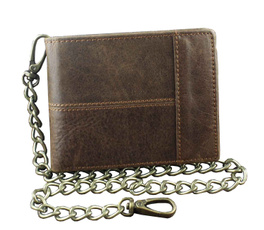 brown, Chain Wallets, Chain, Wallet