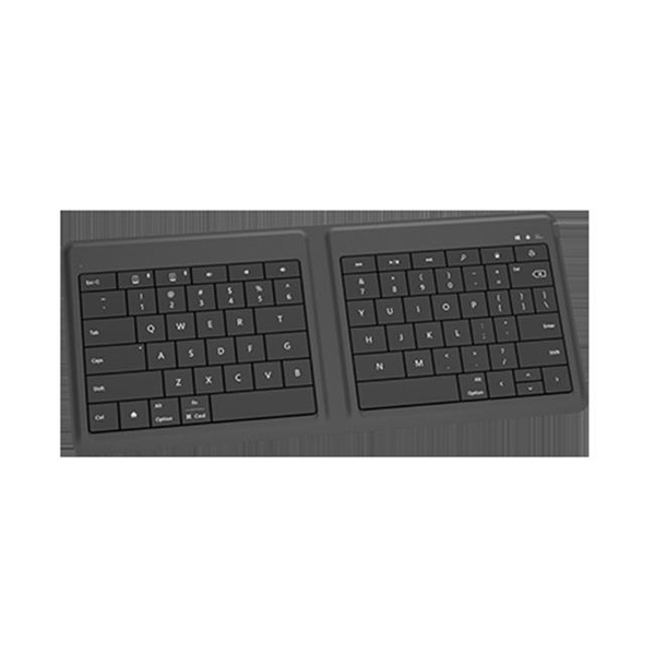 Microsoft GU500001 Universal Foldable Keyboard iA2 Bluetooth Charcoal