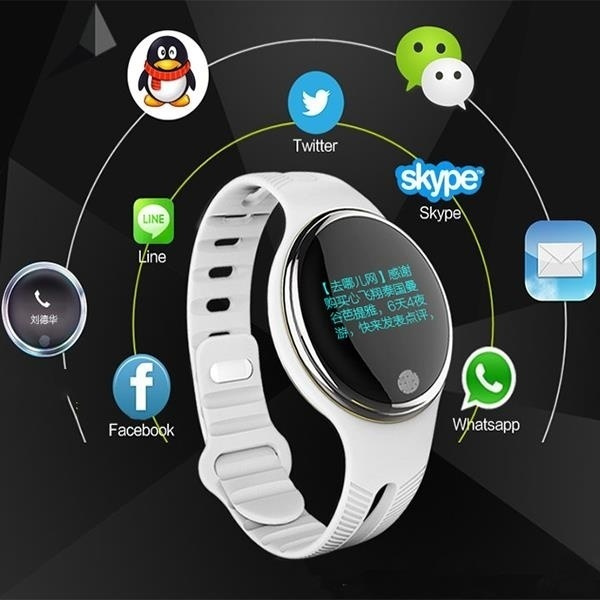 Smart best sale wristband e07