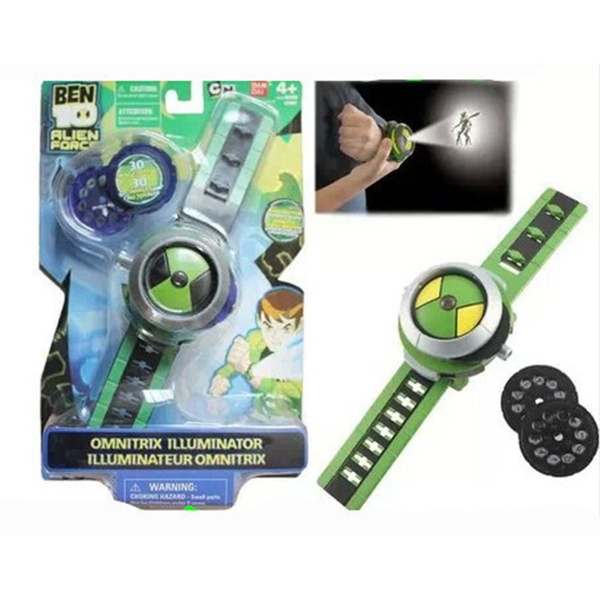 Ben Illuminator Ben 10 Omnitrix Toy Toys Children Watch Bandai Wish