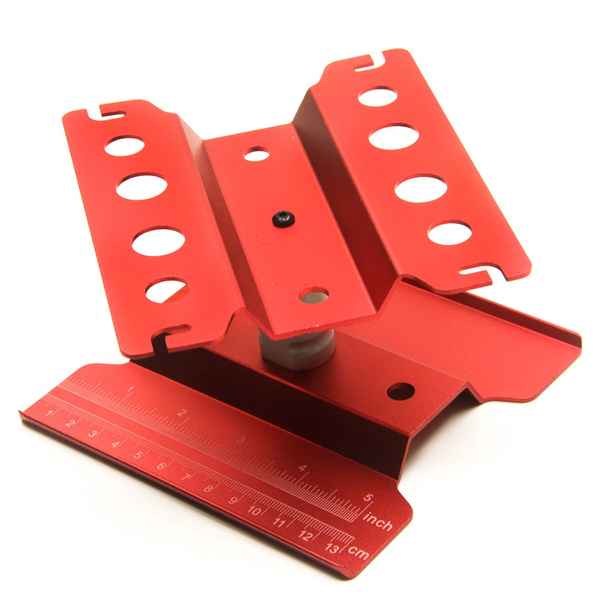 Aluminum Rotating RC Car Stand Repair Station Stands Red | Wish