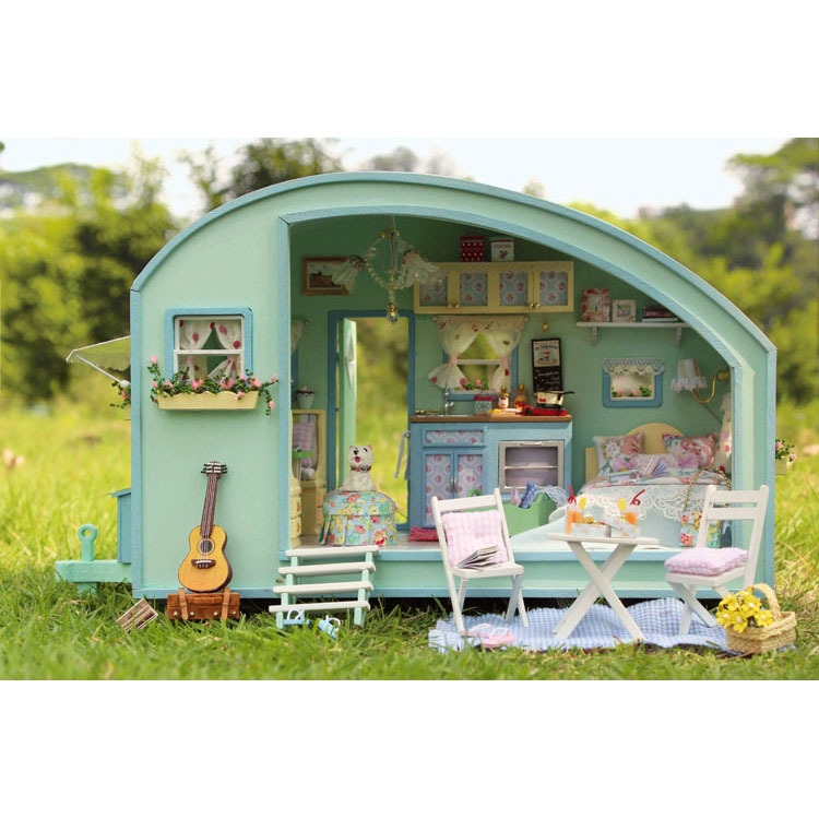 diy caravan dollhouse kit