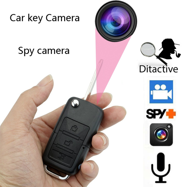 FULL HD SPY CAMERA DVR IN CAR KEY FOB REMOTE WITH MOTION DETECTION NIGHT VISION 