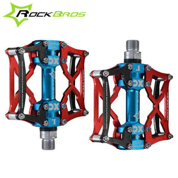 ROCKBROS Cycling Bike Pedals Platform Pedals Magnesium Outdoor Sports