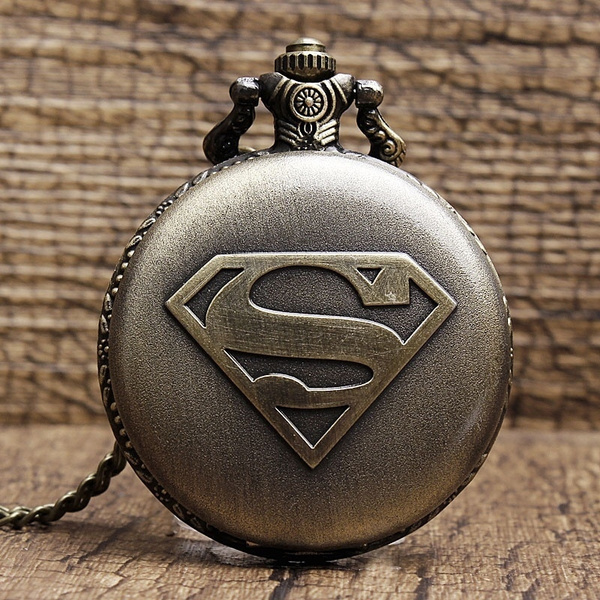 Superman discount pocket watch