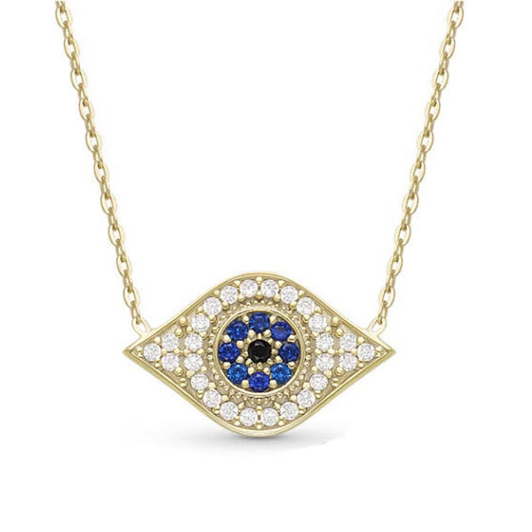halskæde, krystal, blå øjne vedhæng, perle kæde, smykker, hamsa Fatima, lang kæde, nyt brand, elegant halskæde |