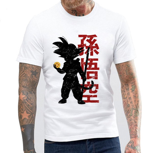 Newest Men Super Saiyan Printed T Shirt Novelty Tops Custom Printed ...