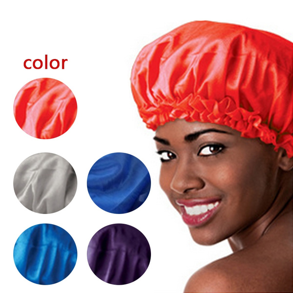 Unisex Women Men Sleeping Hat Night Sleep Cap Hair Care Satin Bonnet Caps  Nightcap | Wish