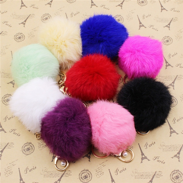 Bunny deals tail keychain