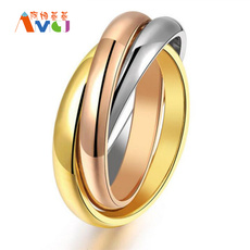 Steel, Women, Engagement, wedding ring