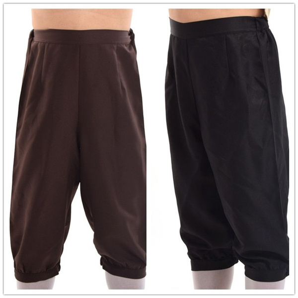 Men Short Breeches Trousers Steampunk 