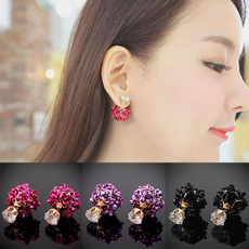 Flowers, Romantic, Stud Earring, women earrings