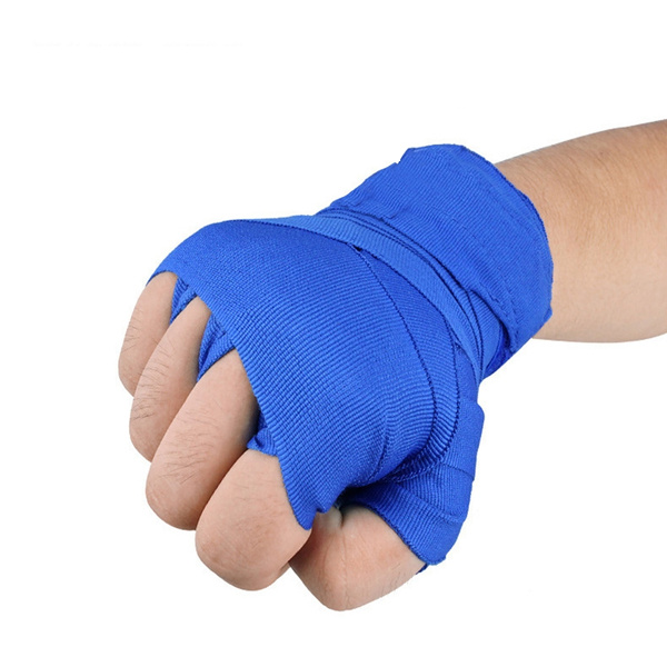 1pair Boxing Hand Wraps Boxing Bandages Wrist Protecting Fist Punching